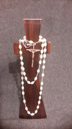 My Rosary Beads on a Special Cross